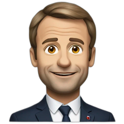 Emanuel Macron emoji