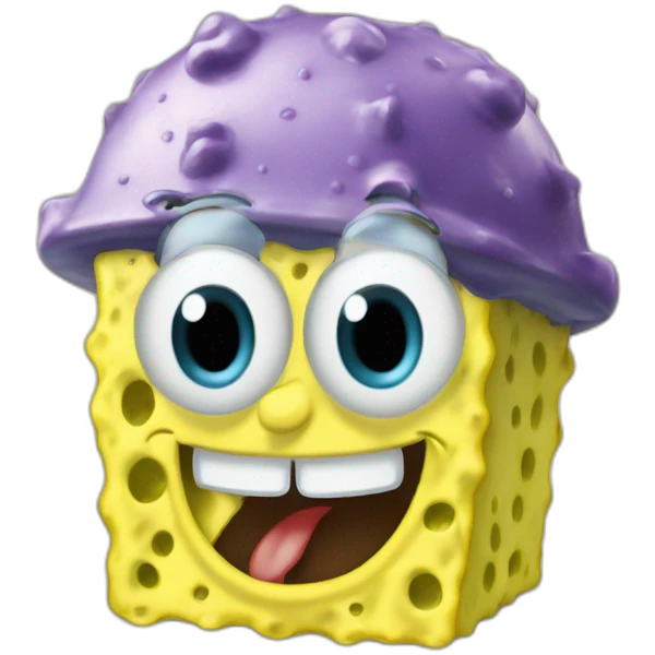 Sponge Bob dominating the world emoji