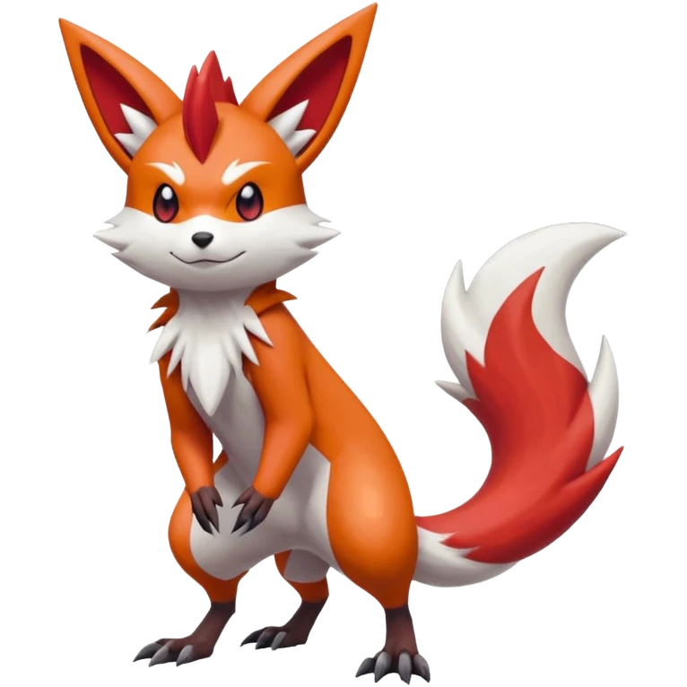 Victini-Zoroark-Zangoose-Fakémon-hybrid-creature (full body)  emoji
