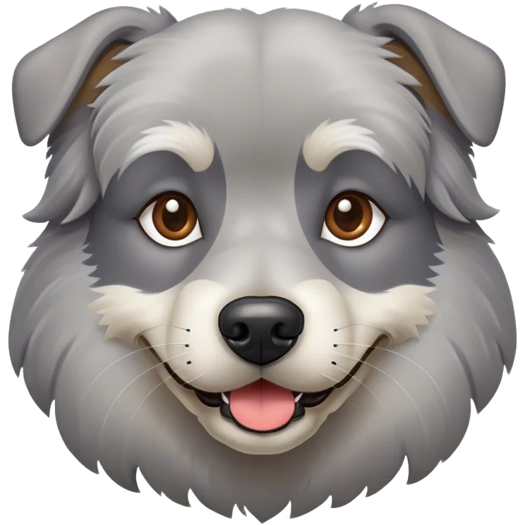 Retirement dog  emoji