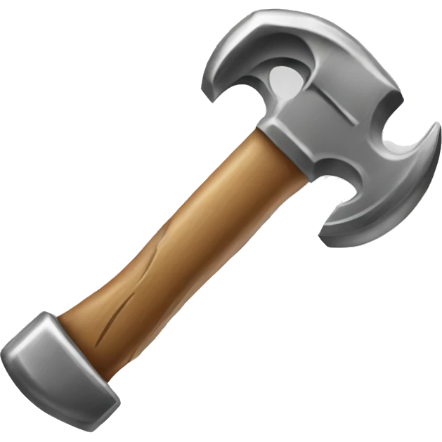 hammer and wrench crossed over each other emoji