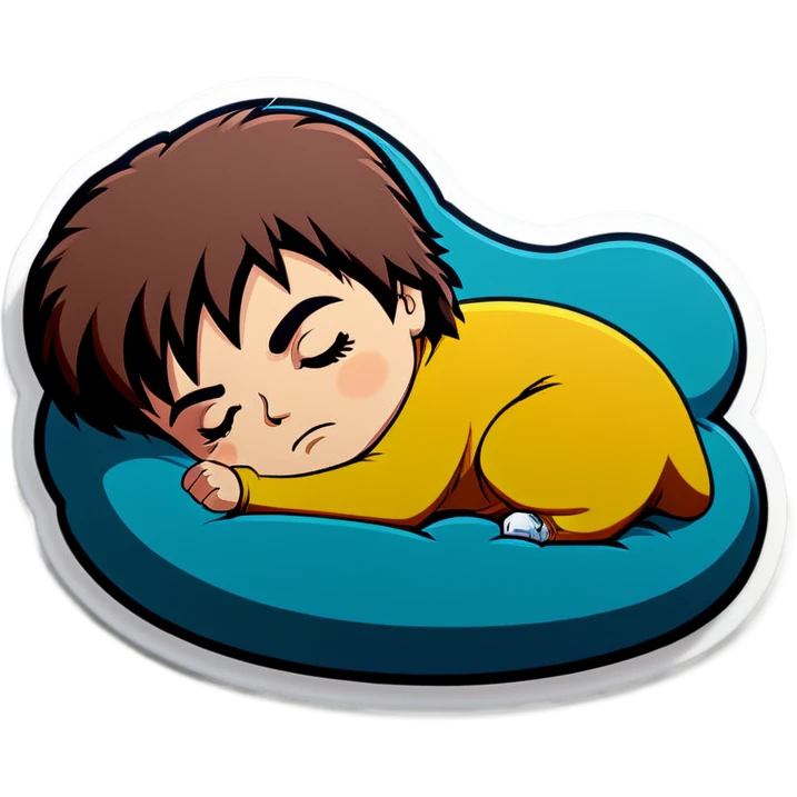 Rambo sleeping emoji