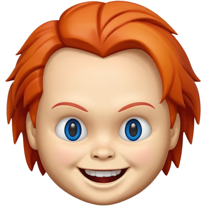 Un emojin de chuky emoji