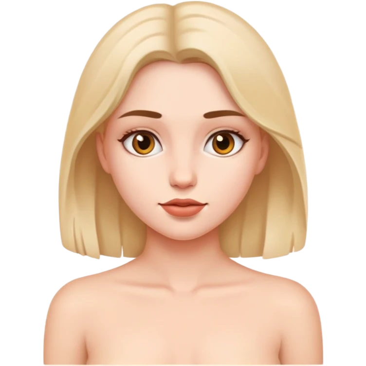 Naked girl  emoji
