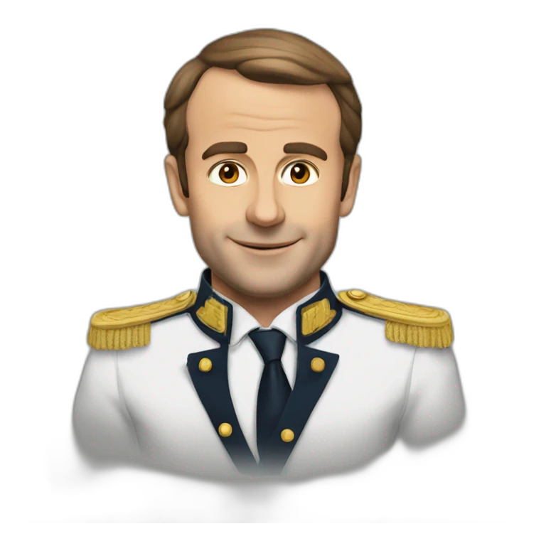 Macron sur ours emoji