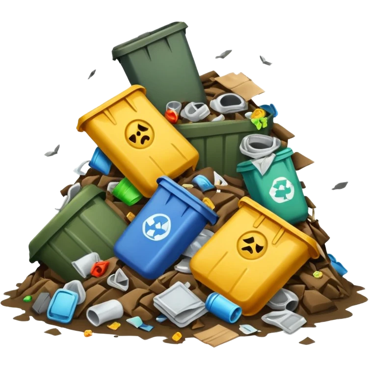 trash tiny emoji