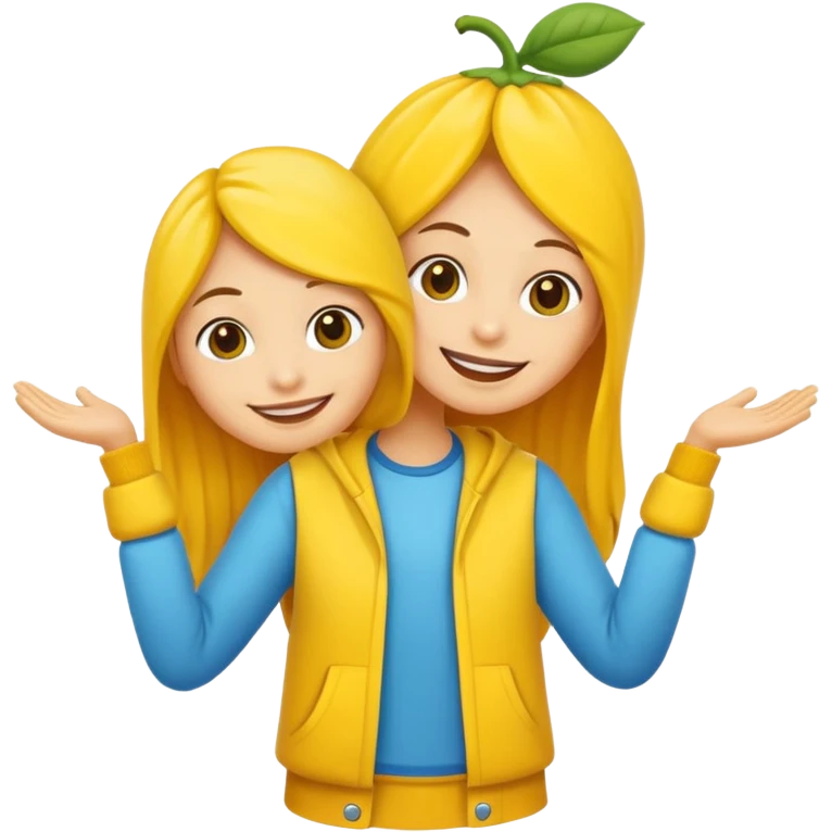 Yellow Bean People emoji