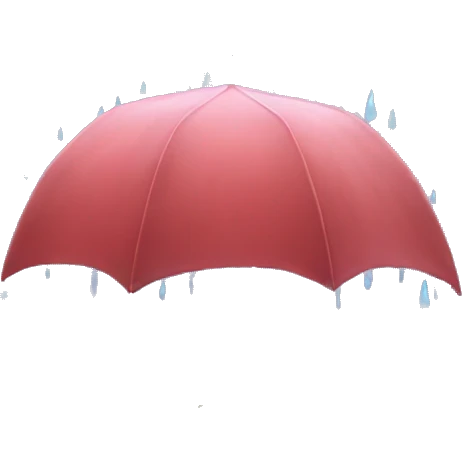 rainy heart emoji