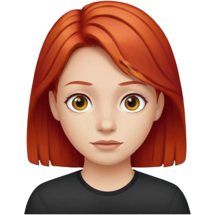 red hair people emoji