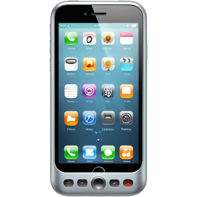 Futuristic phone emoji