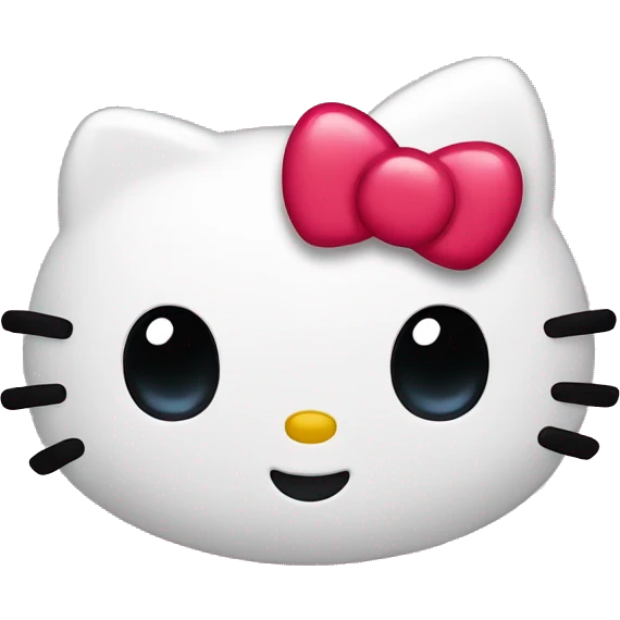 hello kitty heart emoji