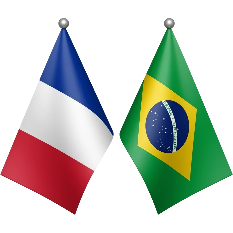 France Brésil emoji