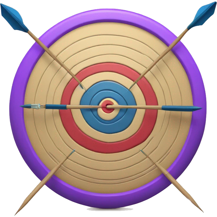 archery bullseye emoji