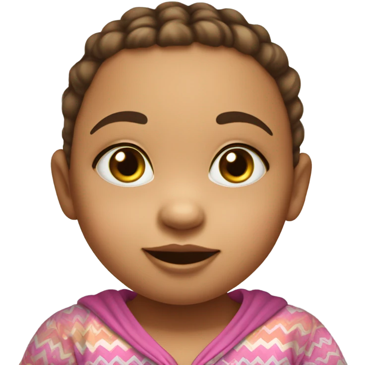 Baby girl emoji