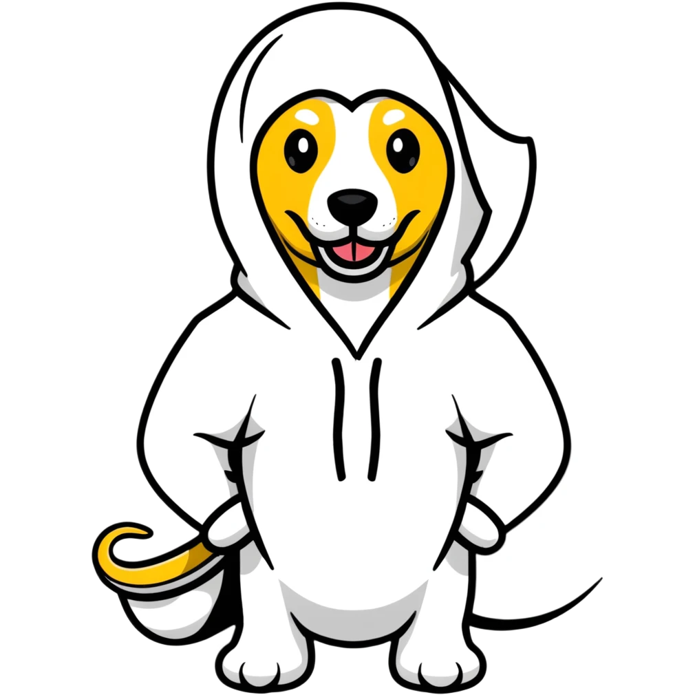 Cobrador  (Cobra + Labrador) Friendly face, venomous bite. Cobra hood flares when excited. Loyal, but deadly if provoked emoji