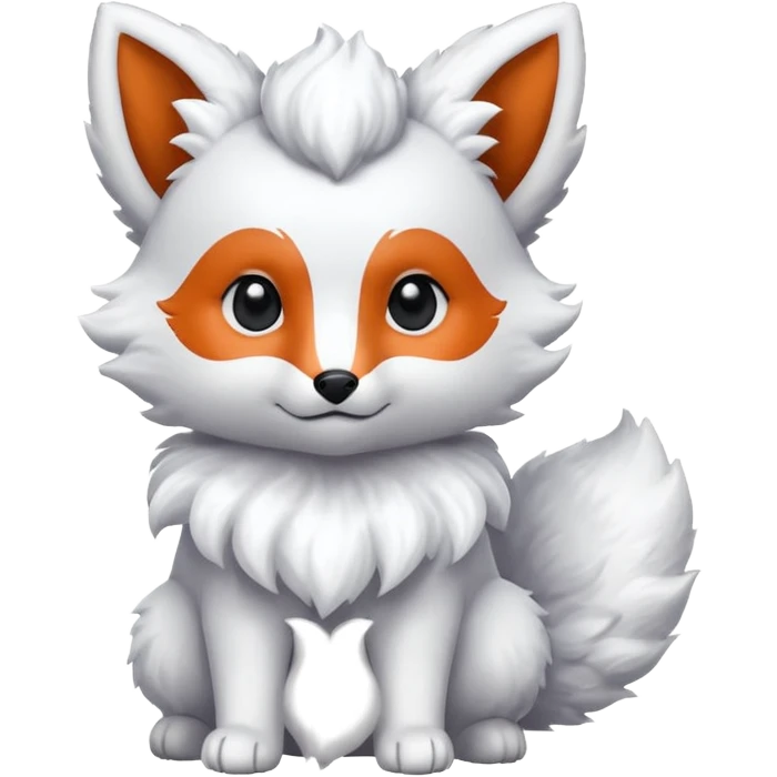 Alolan vulpix (all white) emoji