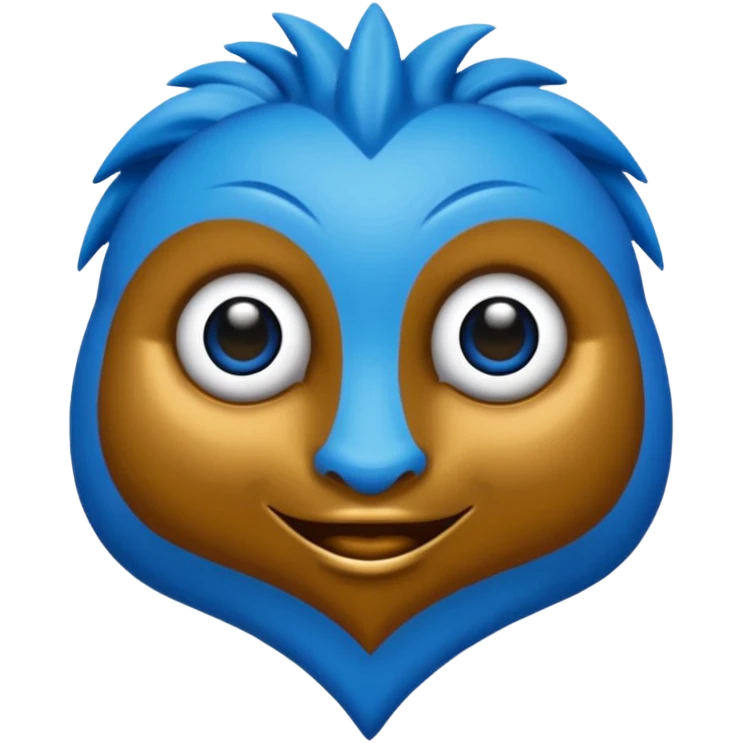 crie somente o biquini xadrez azul emoji