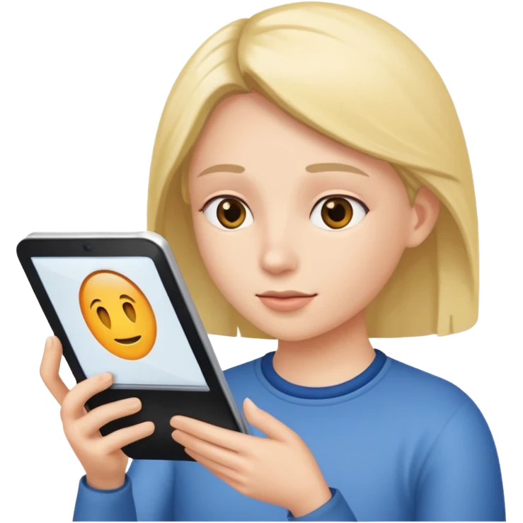reading screen emoji