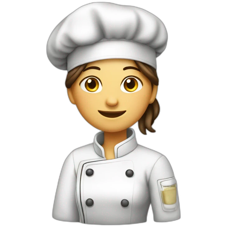 chef-mujer-cabellorojo-alta emoji