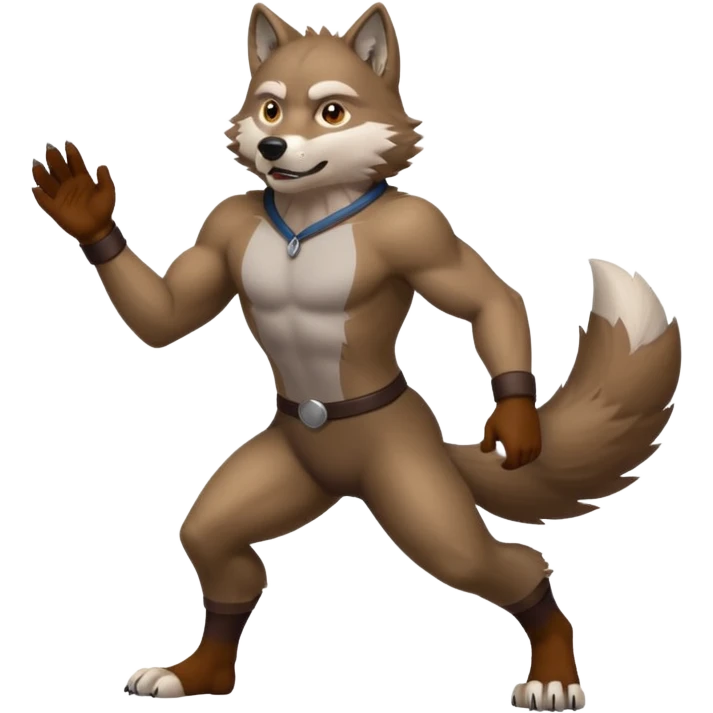 Ginga Nagareboshi the Wolf emoji