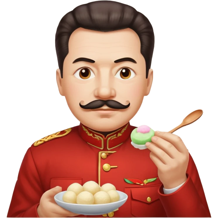 Stalin ăn mochi emoji