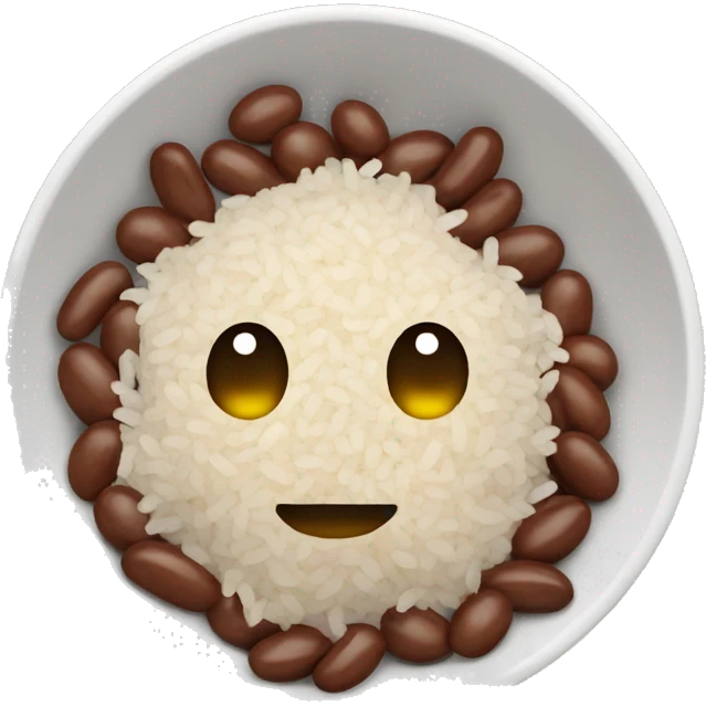 Rice and beans emoji