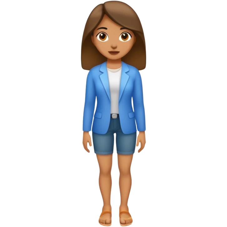 Woman’s full body emoji