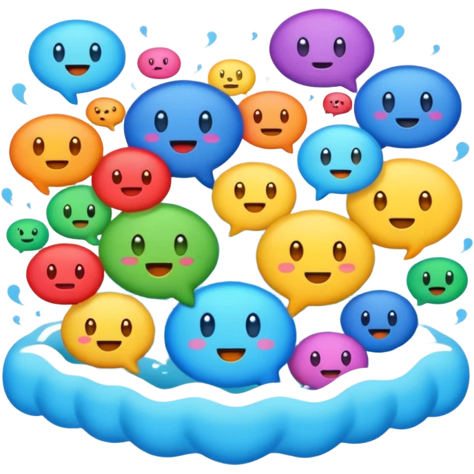 Chat Screen Flood emoji