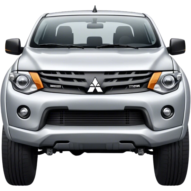 Mitsubishi Triton - Mitsubishi (Model Year: 2023) (Iconic colour: Silver) emoji