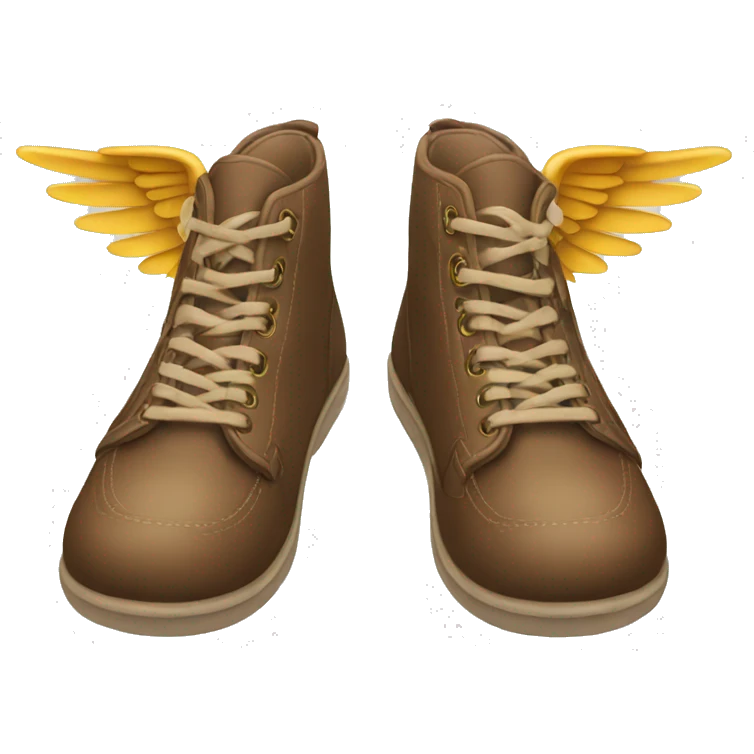 shoes with wings emoji