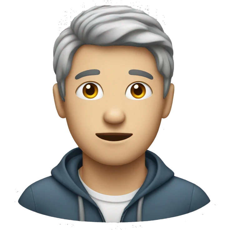 person with mental ilness emoji
