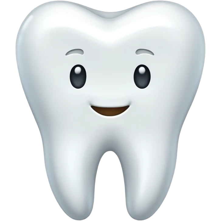 Tooth without face emoji