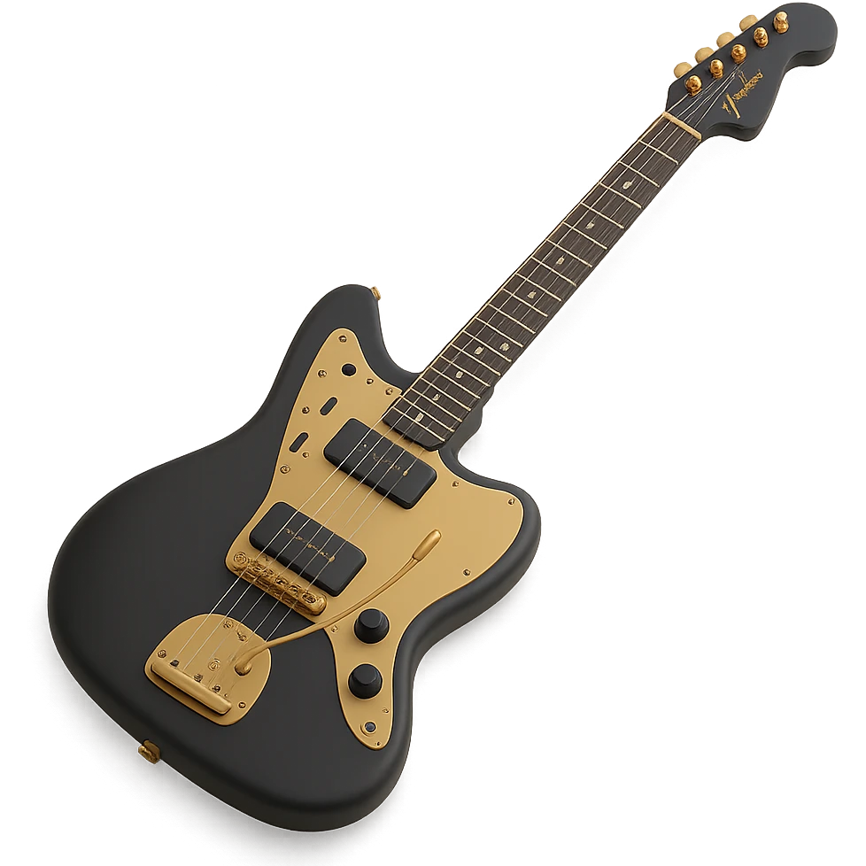 Fender Jazzmaster guitar emoji