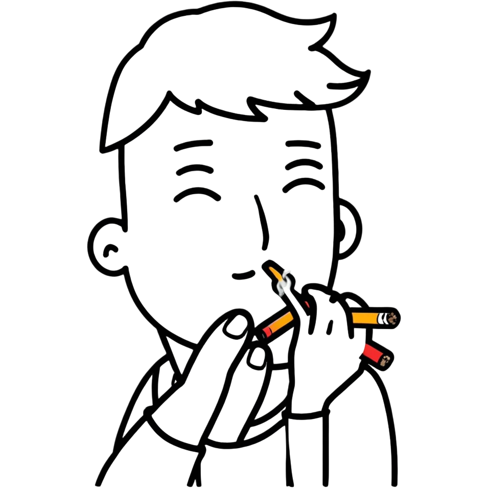 Smoking bud emoji