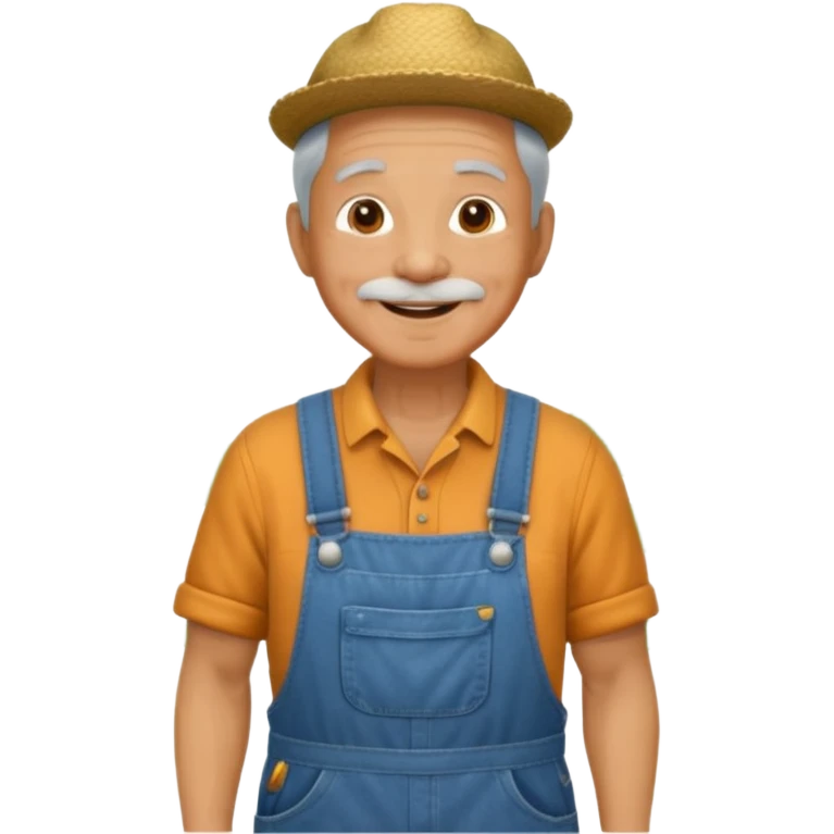 grandfather gardener emoji