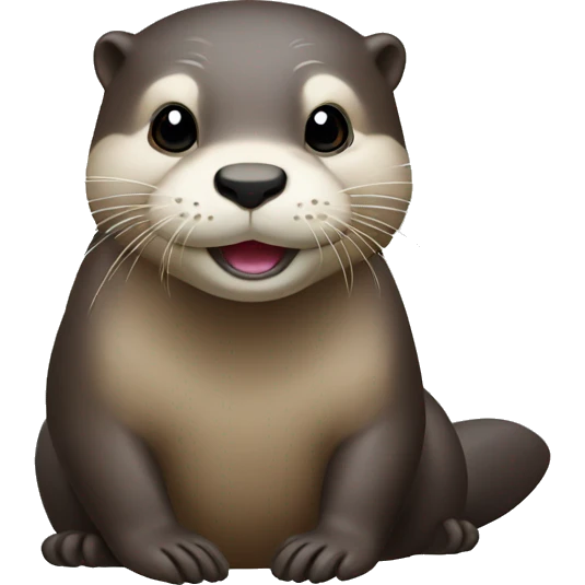 Asian otter emoji