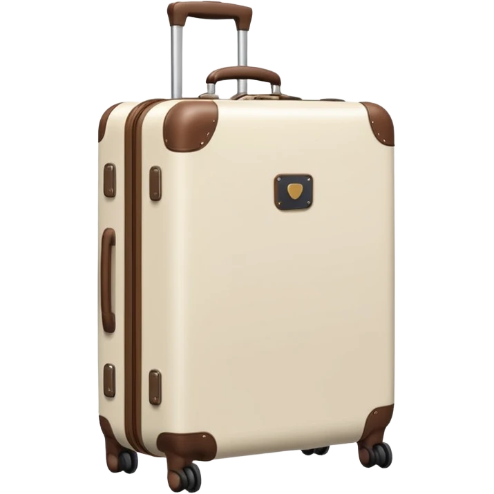 aesthetic ivory minimal suitcase emoji