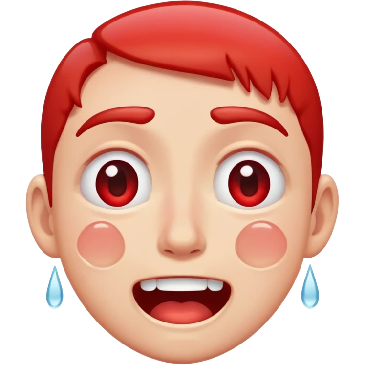 Manically crying laughing  emoji