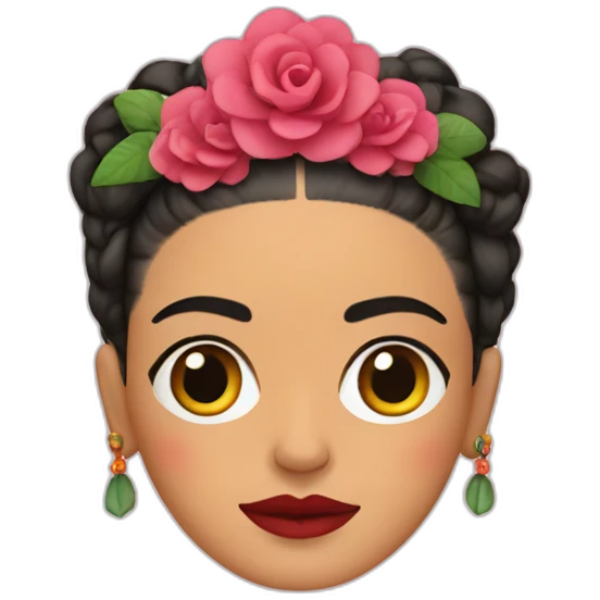 Frida Kahlo emoji