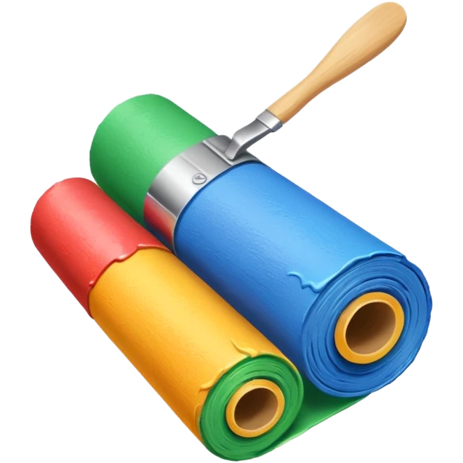 theme paint roll emoji