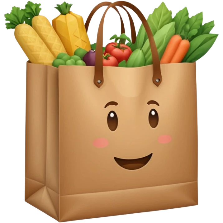 grocery bag emoji