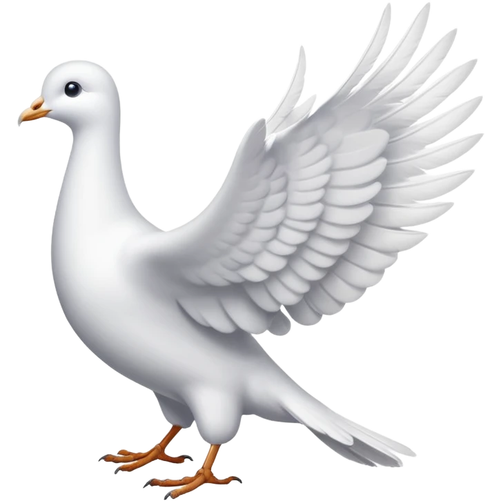 white dove emoji