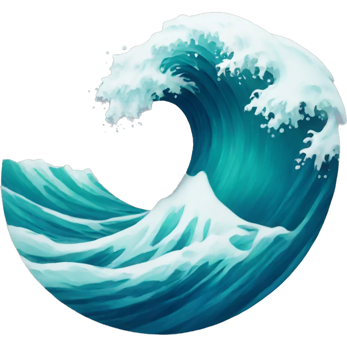 wave emoji