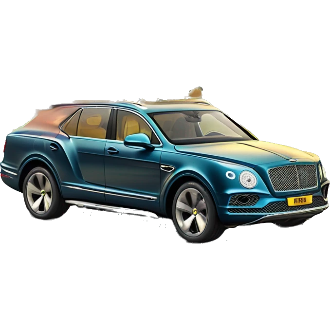 bentley truck driving into lemonade stand, bentayga crashing into lemonade stand, bentayga running into a lemonade stand emoji