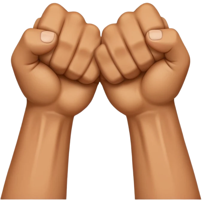 two closed fists emoji