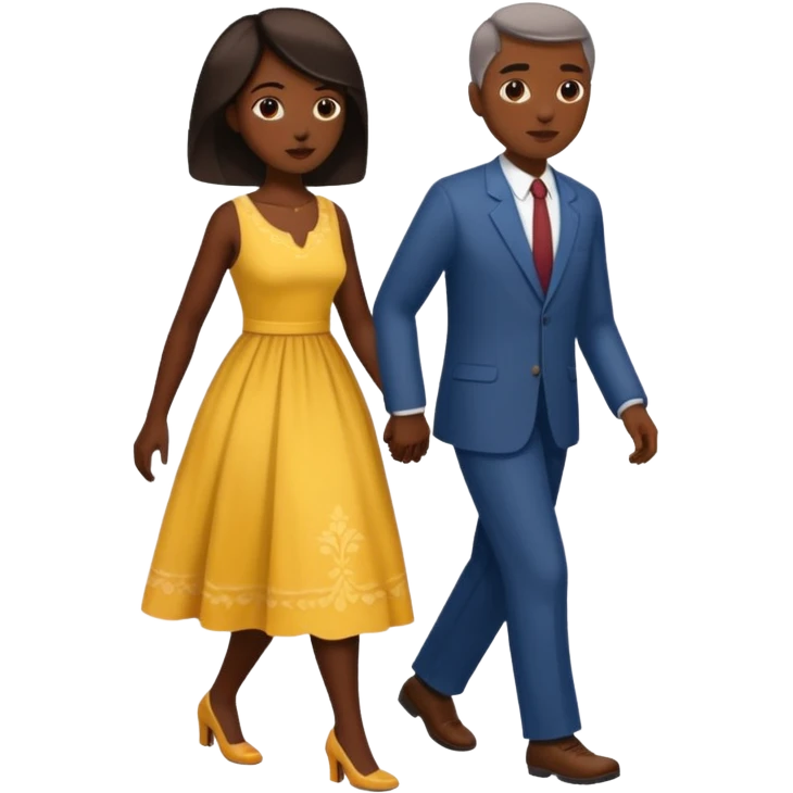 Morena passaram com o homem emoji