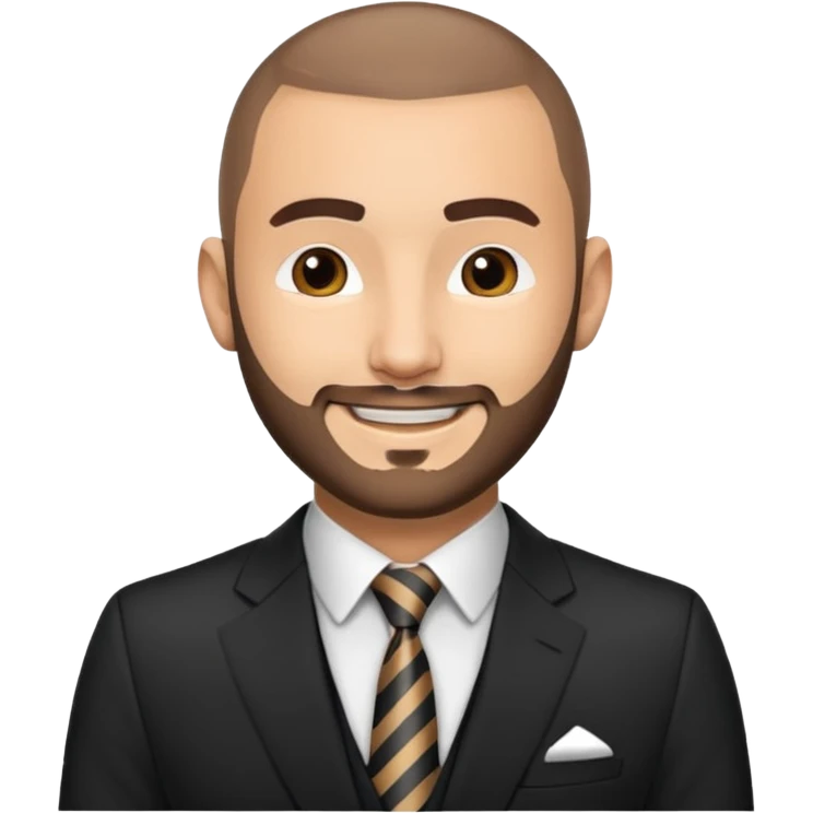 karim benzema in suit and tie emoji