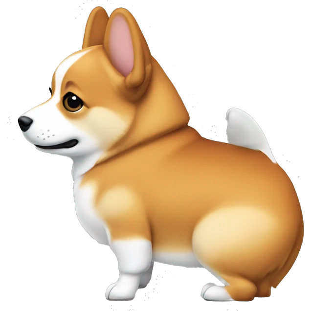 corgie butt emoji