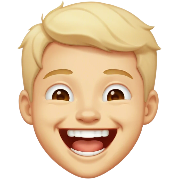 Extreme laughing  emoji