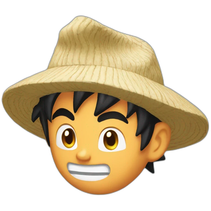 Goku Golfing emoji